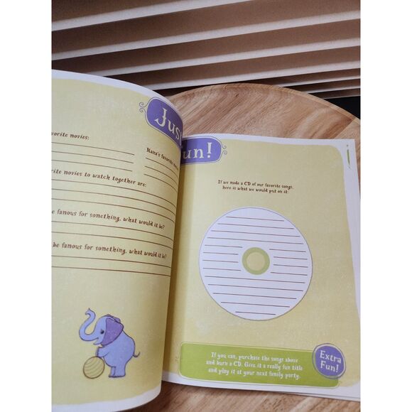 Hallmark all about Nana & Me The Story of Us to Write Together - Picture 9 of 11